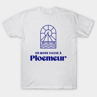 Ploemeur in pause mode - Brittany Morbihan 56 BZH Sea T-Shirt